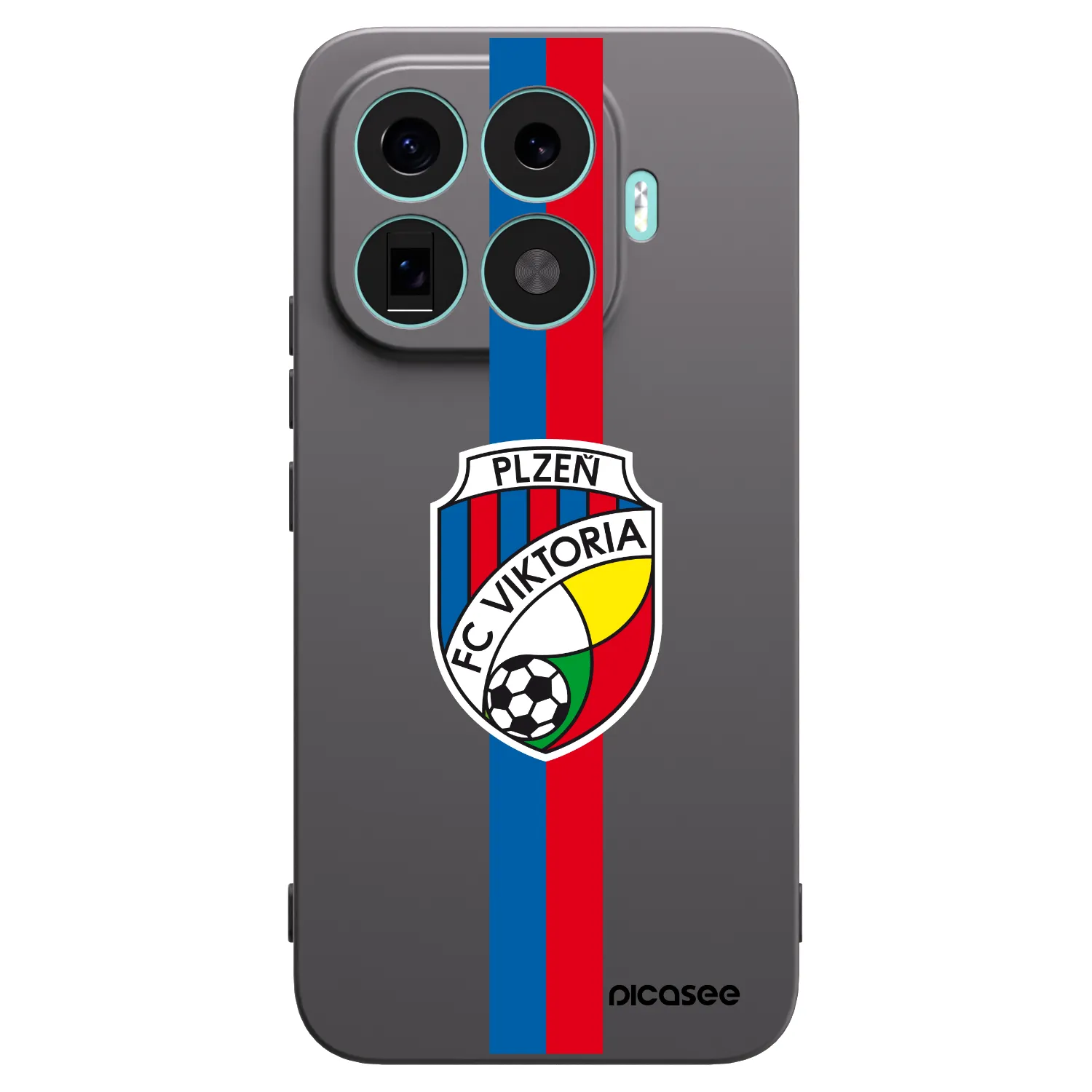 Picasee silikonový černý obal pro Xiaomi 17T Pro - FC Viktoria Plzeň H