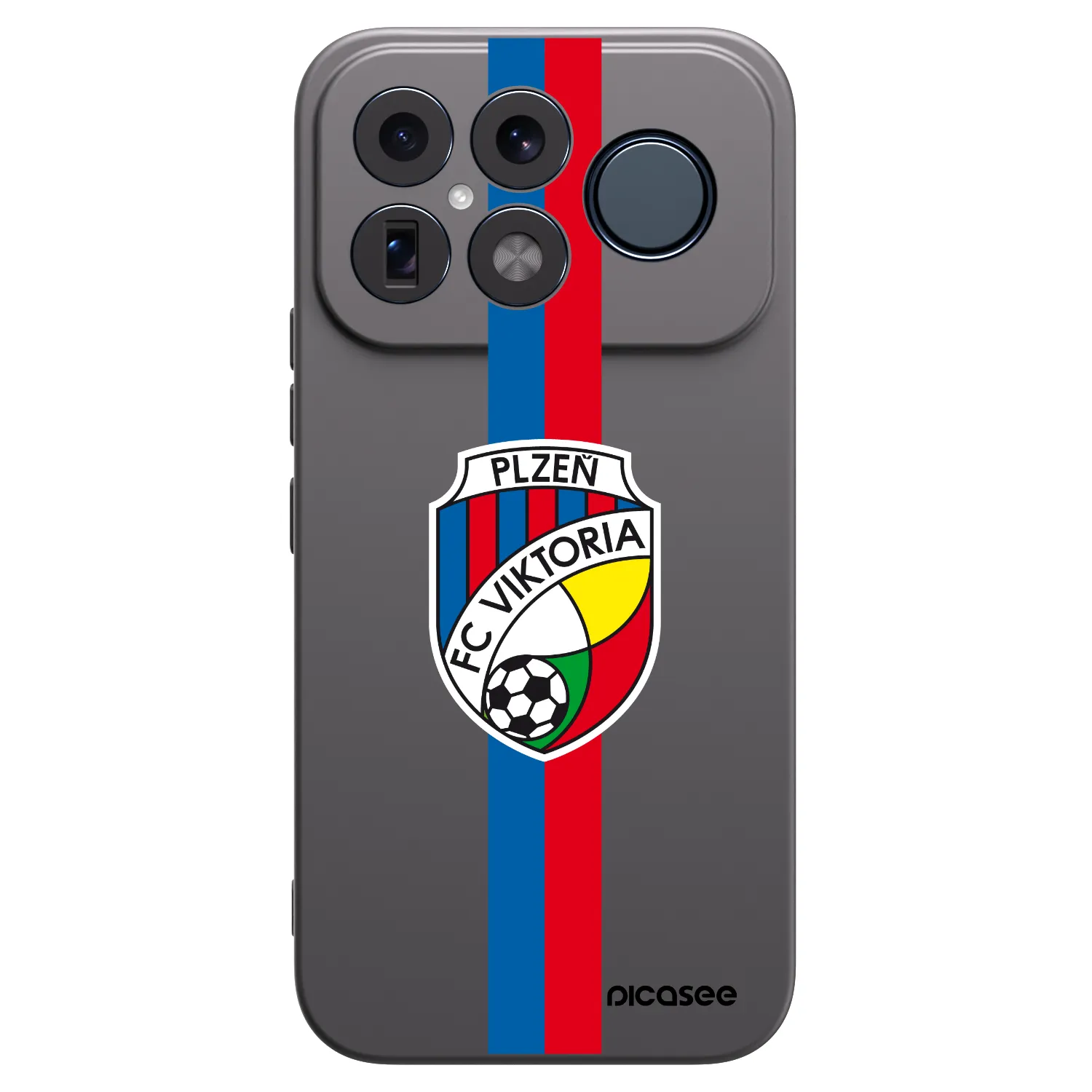 Picasee silikonový černý obal pro Xiaomi Poco F8 Ultra - FC Viktoria Plzeň H