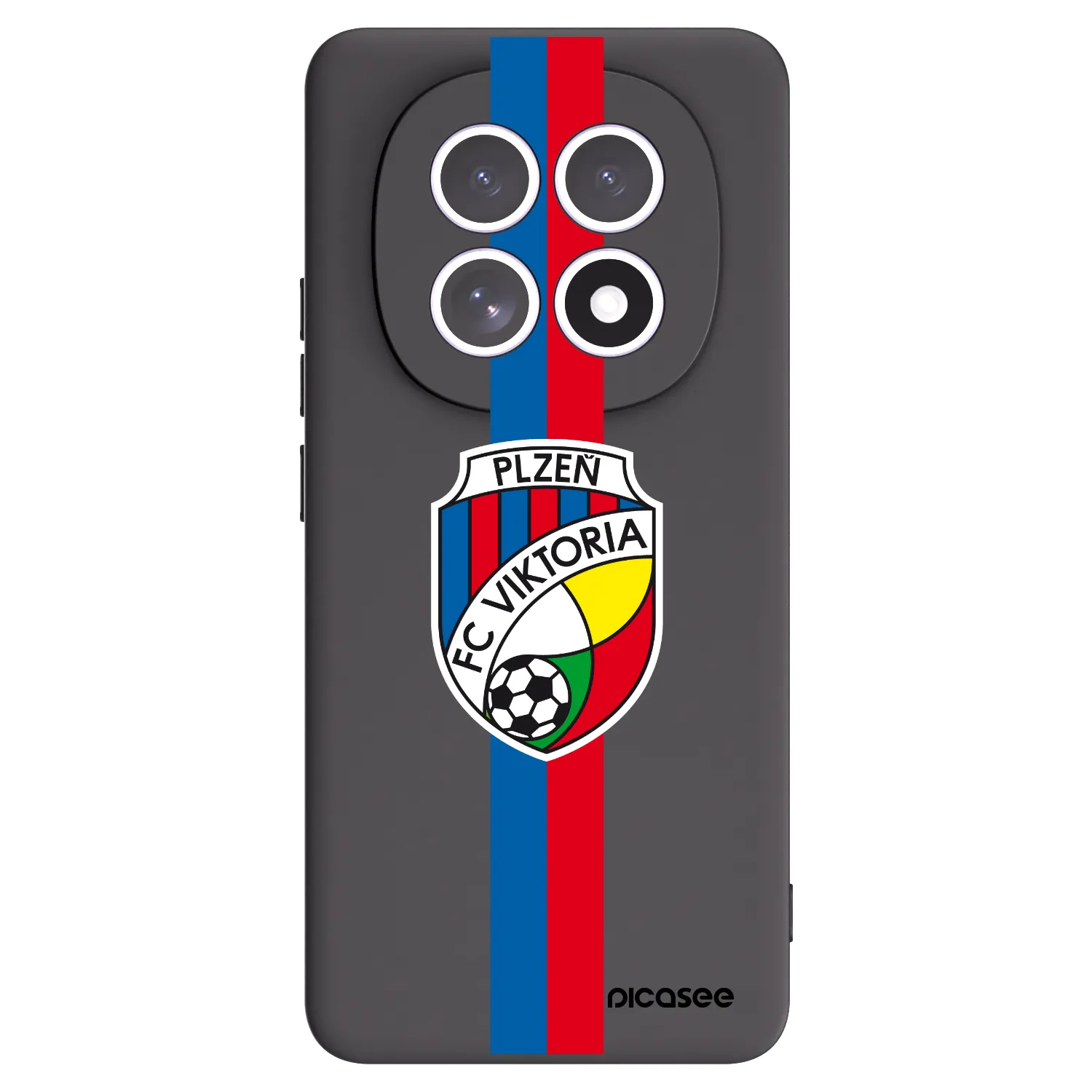 Picasee silikonový černý obal pro Xiaomi Redmi Note 15 5G - FC Viktoria Plzeň H