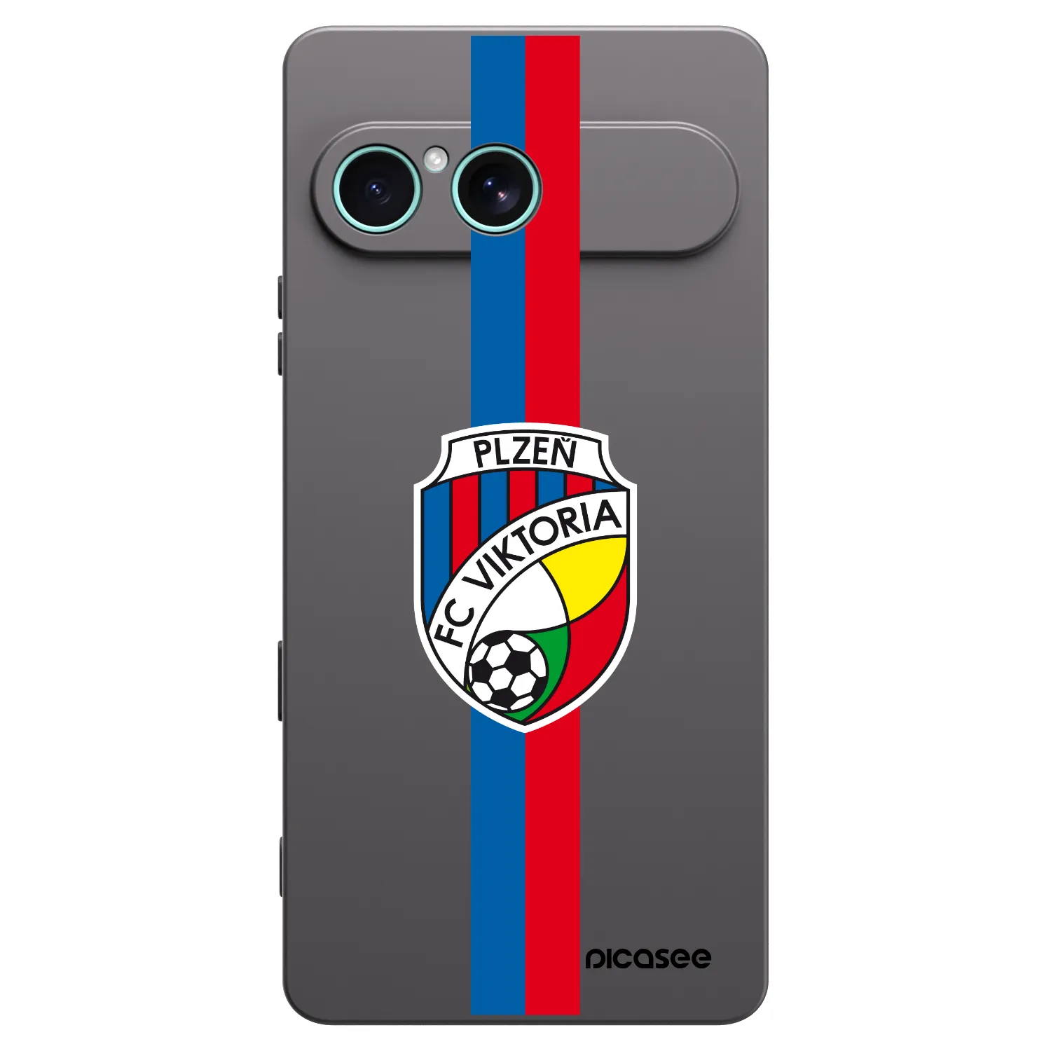 Picasee silikonový černý obal pro Sony Xperia 10 VII - FC Viktoria Plzeň H