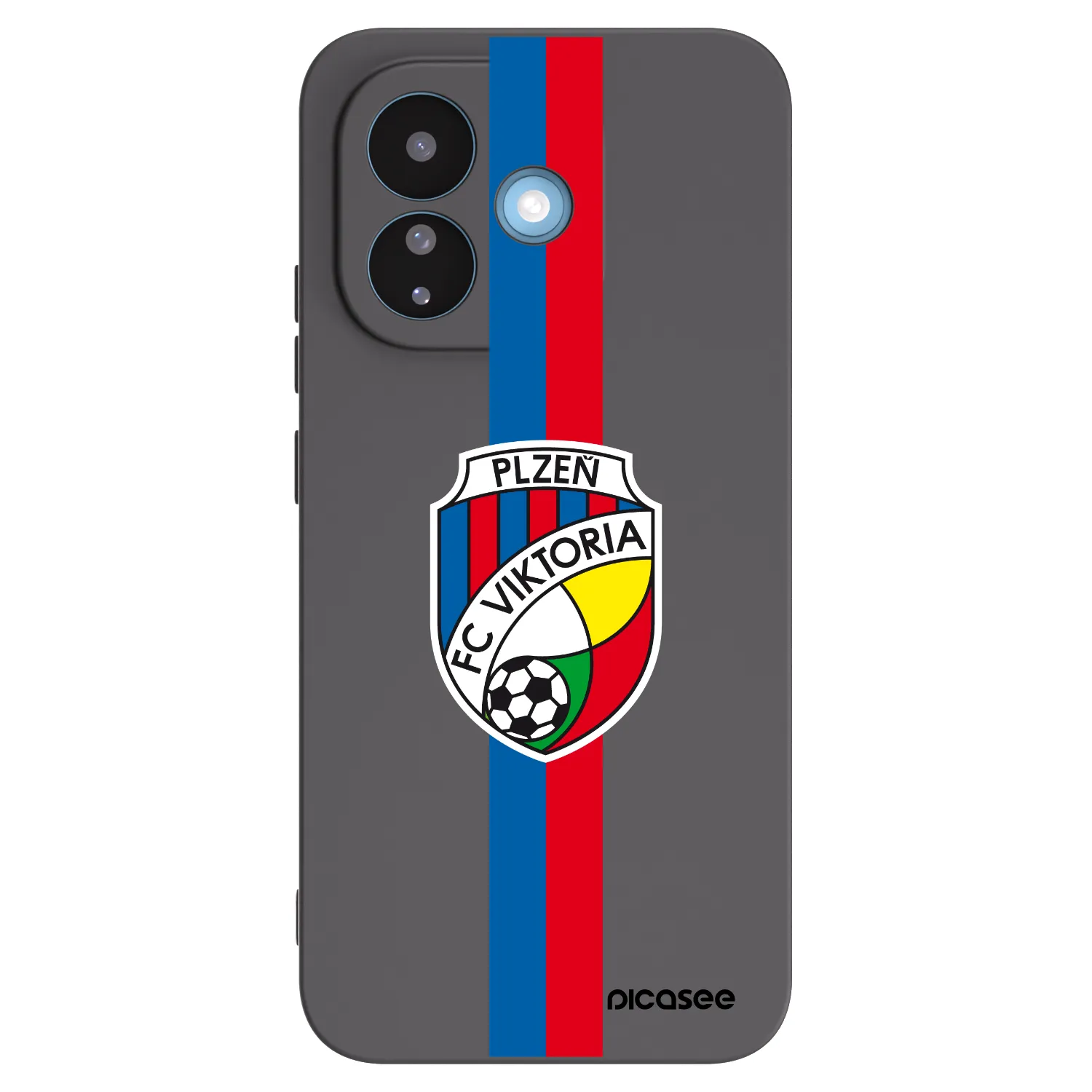 Picasee silikonový černý obal pro Xiaomi Redmi Note 17 Pro 5G - FC Viktoria Plzeň H