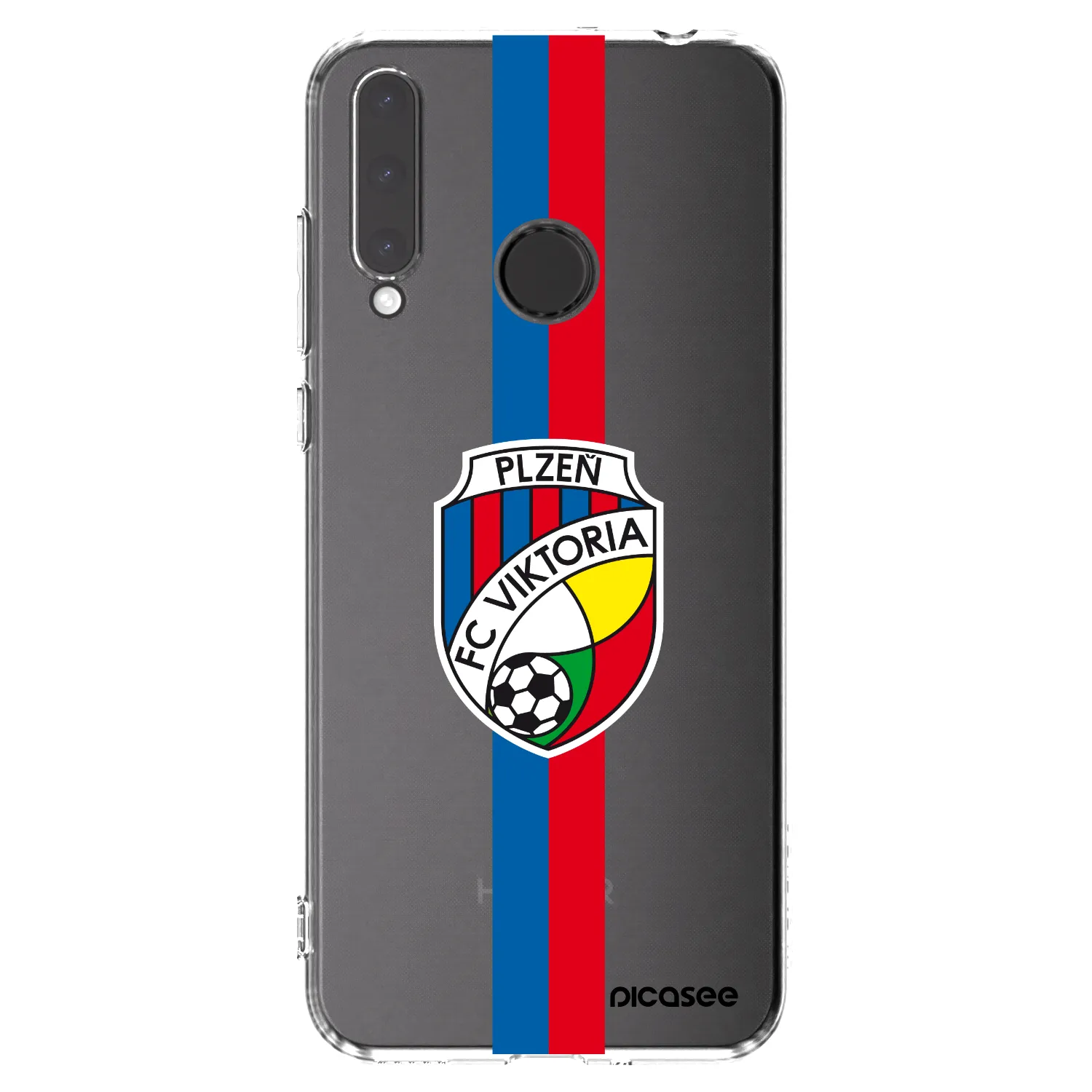 Picasee silikonový průhledný obal pro Honor 20 Lite - FC Viktoria Plzeň H