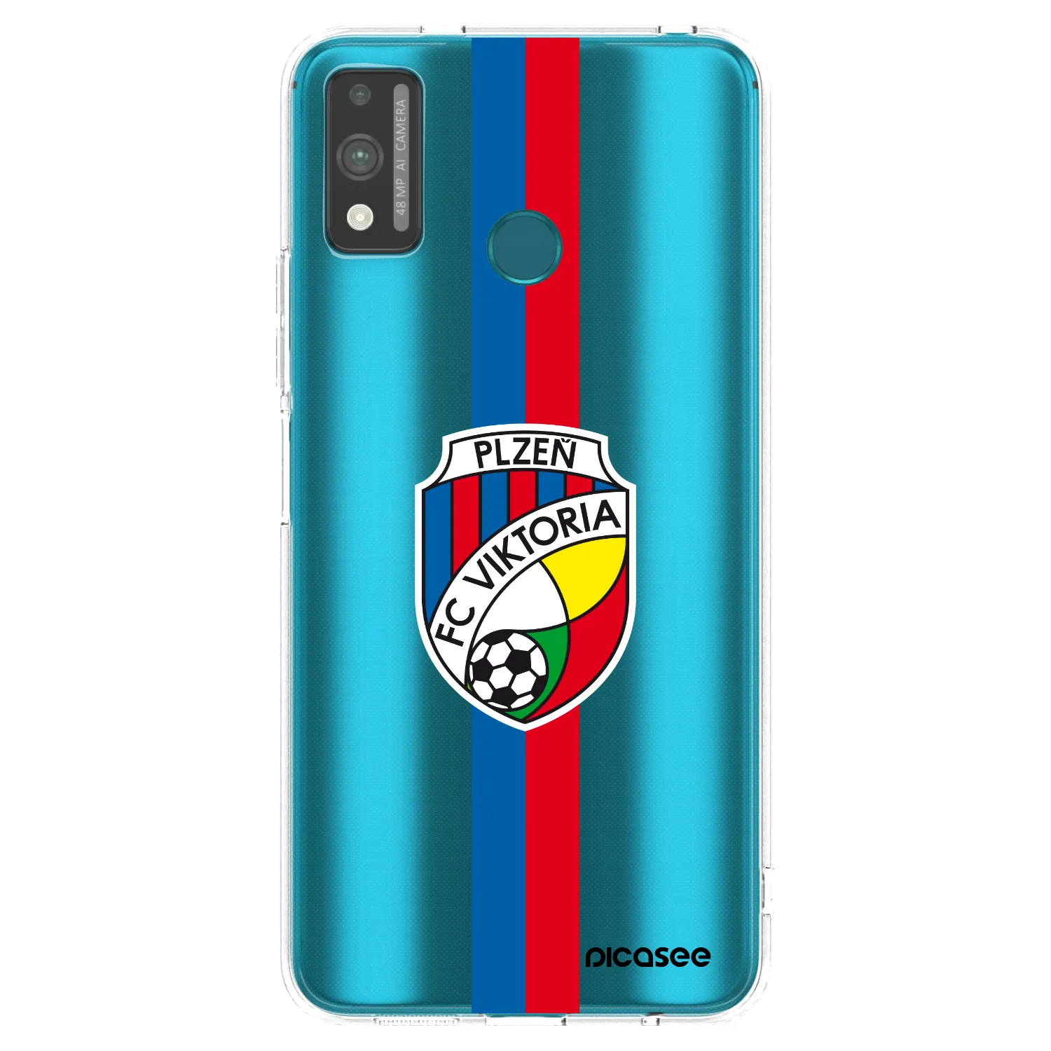 Picasee silikonový průhledný obal pro Honor 9X Lite - FC Viktoria Plzeň H