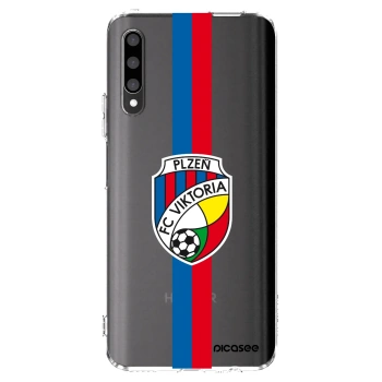 Picasee silikonový průhledný obal pro Honor 9X Pro - FC Viktoria Plzeň H
