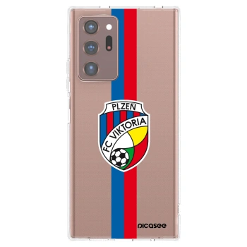 Picasee silikonový průhledný obal pro Samsung Galaxy Note 20 Ultra - FC Viktoria Plzeň H