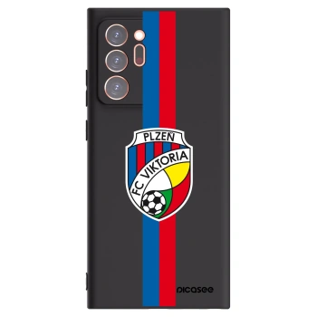 Picasee silikonový černý obal pro Samsung Galaxy Note 20 Ultra - FC Viktoria Plzeň H