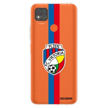Picasee silikonový průhledný obal pro Xiaomi Redmi 9C - FC Viktoria Plzeň H