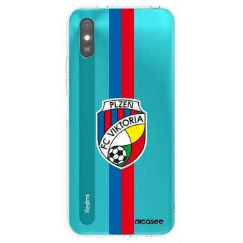 Picasee silikonový průhledný obal pro Xiaomi Redmi 9A - FC Viktoria Plzeň H