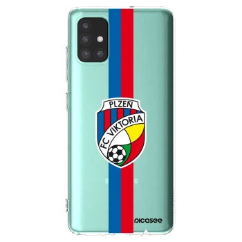 Picasee silikonový průhledný obal pro Samsung Galaxy M51 M515F - FC Viktoria Plzeň H