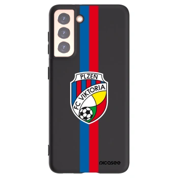 Picasee silikonový černý obal pro Samsung Galaxy S21 5G G991B - FC Viktoria Plzeň H