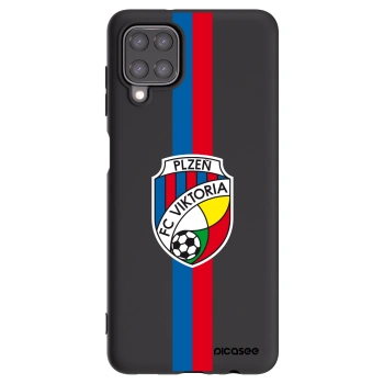 Picasee silikonový černý obal pro Samsung Galaxy A12 A125F - FC Viktoria Plzeň H