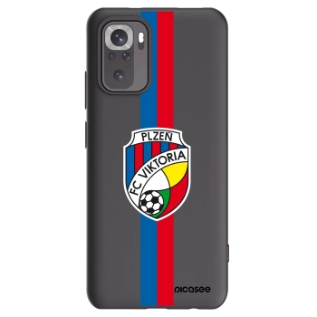 Picasee silikonový černý obal pro Xiaomi Redmi Note 10 - FC Viktoria Plzeň H