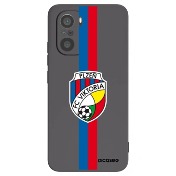 Picasee silikonový černý obal pro Xiaomi Poco F3 - FC Viktoria Plzeň H