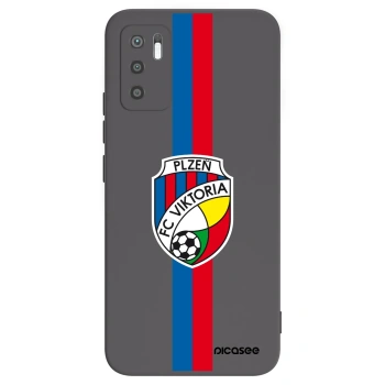 Picasee silikonový černý obal pro Xiaomi Redmi Note 10 5G - FC Viktoria Plzeň H