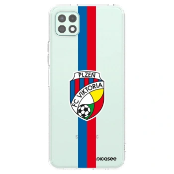 Picasee silikonový průhledný obal pro Samsung Galaxy A22 A226B 5G - FC Viktoria Plzeň H