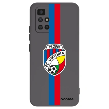 Picasee silikonový černý obal pro Xiaomi Redmi 10 - FC Viktoria Plzeň H