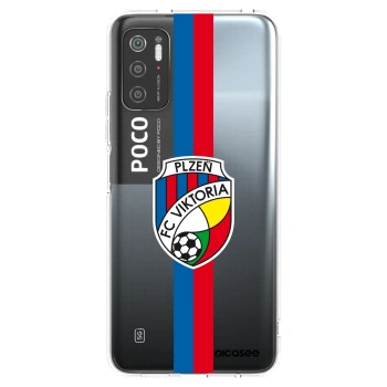 Picasee silikonový průhledný obal pro Xiaomi Poco M3 Pro 5G - FC Viktoria Plzeň H