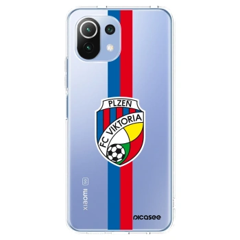 Picasee silikonový průhledný obal pro Xiaomi 11 Lite 5G NE - FC Viktoria Plzeň H