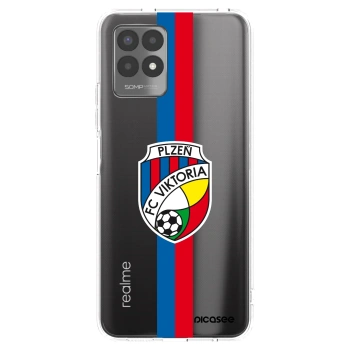 Picasee silikonový průhledný obal pro Realme 8i - FC Viktoria Plzeň H