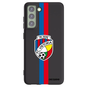 Picasee silikonový černý obal pro Samsung Galaxy S21 FE 5G - FC Viktoria Plzeň H