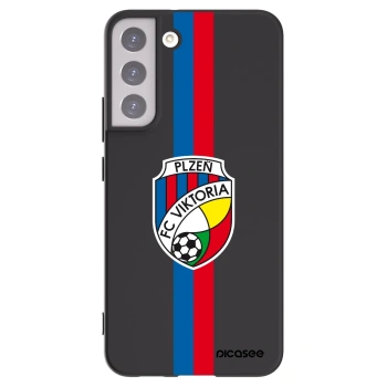 Picasee silikonový černý obal pro Samsung Galaxy S22+ 5G - FC Viktoria Plzeň H