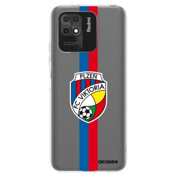Picasee silikonový průhledný obal pro Xiaomi Redmi 10C - FC Viktoria Plzeň H