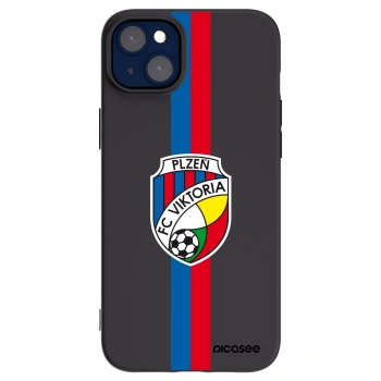 Picasee silikonový černý obal pro Apple iPhone 14 Plus - FC Viktoria Plzeň H