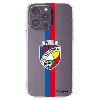 Picasee silikonový průhledný obal pro Apple iPhone 14 Pro Max - FC Viktoria Plzeň H