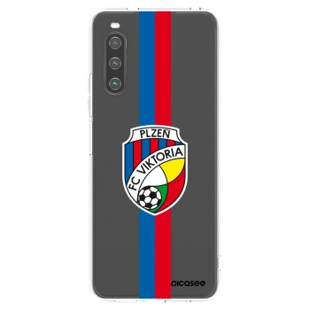 Picasee silikonový průhledný obal pro Sony Xperia 10 IV 5G - FC Viktoria Plzeň H