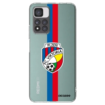 Picasee silikonový průhledný obal pro Xiaomi Redmi Note 11 Pro+ 5G - FC Viktoria Plzeň H