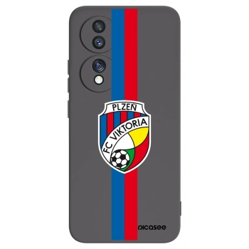 Picasee silikonový černý obal pro Honor 70 - FC Viktoria Plzeň H