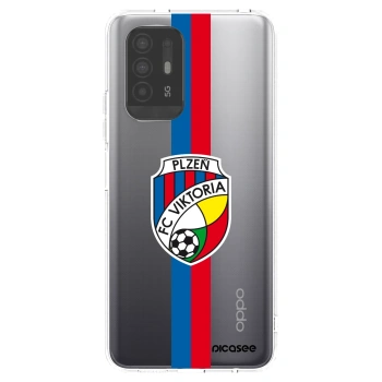 Picasee silikonový průhledný obal pro OPPO A94 5G - FC Viktoria Plzeň H