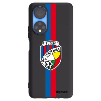 Picasee silikonový černý obal pro Honor X7 - FC Viktoria Plzeň H