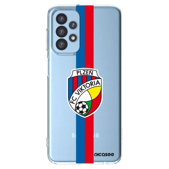 Picasee silikonový průhledný obal pro Samsung Galaxy A23 A235F 4G - FC Viktoria Plzeň H