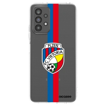 Picasee silikonový průhledný obal pro Samsung Galaxy A73 5G - FC Viktoria Plzeň H