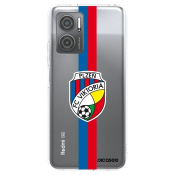 Picasee silikonový průhledný obal pro Xiaomi Redmi 10 5G - FC Viktoria Plzeň H