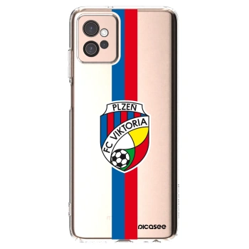 Picasee silikonový průhledný obal pro Motorola Moto G32 - FC Viktoria Plzeň H