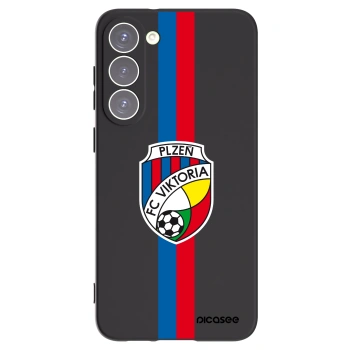 Picasee silikonový černý obal pro Samsung Galaxy S23+ 5G - FC Viktoria Plzeň H