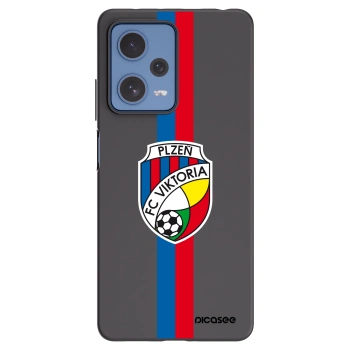 Picasee silikonový černý obal pro Xiaomi Redmi Note 12 Pro 5G - FC Viktoria Plzeň H
