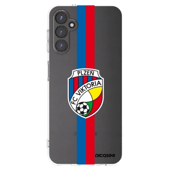 Picasee silikonový průhledný obal pro Samsung Galaxy A14 4G A145R - FC Viktoria Plzeň H