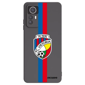 Picasee silikonový černý obal pro Xiaomi Redmi Note 12S - FC Viktoria Plzeň H