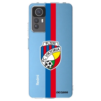 Picasee silikonový průhledný obal pro Xiaomi Redmi Note 12S - FC Viktoria Plzeň H