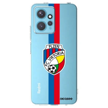 Picasee silikonový průhledný obal pro Xiaomi Redmi Note 12 4G - FC Viktoria Plzeň H