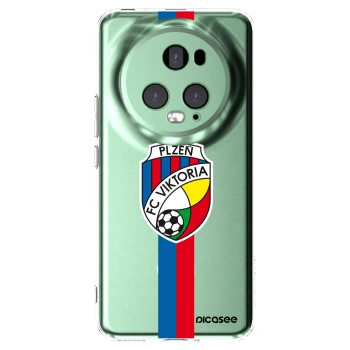 Picasee silikonový průhledný obal pro Honor Magic5 Pro - FC Viktoria Plzeň H