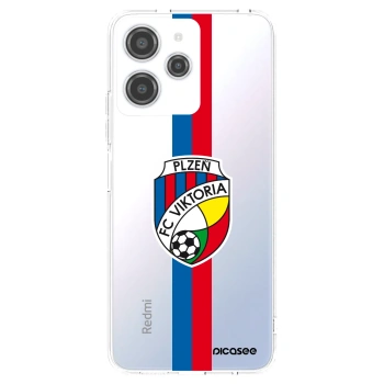 Picasee silikonový průhledný obal pro Xiaomi Redmi 12 4G - FC Viktoria Plzeň H