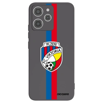 Picasee silikonový černý obal pro Xiaomi Redmi 12 4G - FC Viktoria Plzeň H
