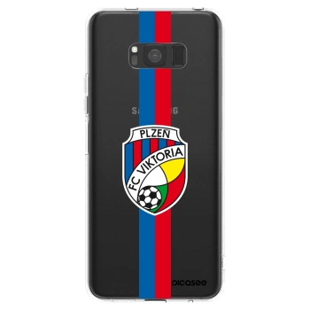 Picasee silikonový průhledný obal pro Samsung Galaxy S8 G950F - FC Viktoria Plzeň H