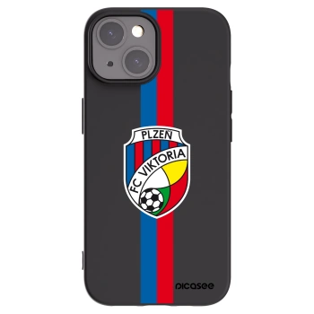 Picasee silikonový černý obal pro Apple iPhone 15 - FC Viktoria Plzeň H