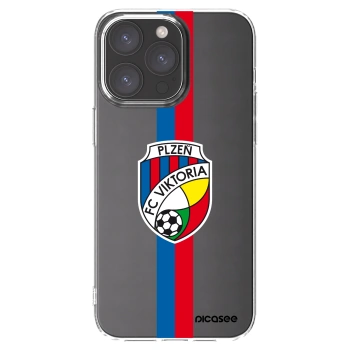 Picasee silikonový průhledný obal pro Apple iPhone 15 Pro Max - FC Viktoria Plzeň H