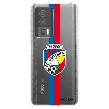 Picasee silikonový průhledný obal pro Xiaomi Poco F5 Pro 5G - FC Viktoria Plzeň H